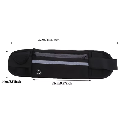 Sport Running Waist Bag for Women Men Comfortable Gym Fanny Bag Safty Tape Cycling Phone Case Running Belt