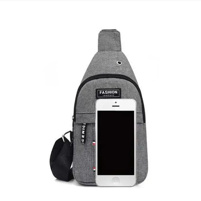 Discover the Ultimate Men's Waterproof Fanny Pack - Large Capacity & Adjustable Strap for All Your Outdoor Adventures!